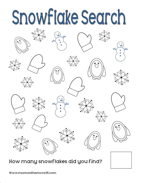 Free Preschool Printables Winter Printable Templates