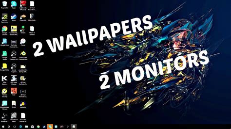 Hd Exclusive How To Have 2 Different Wallpapers On Dual