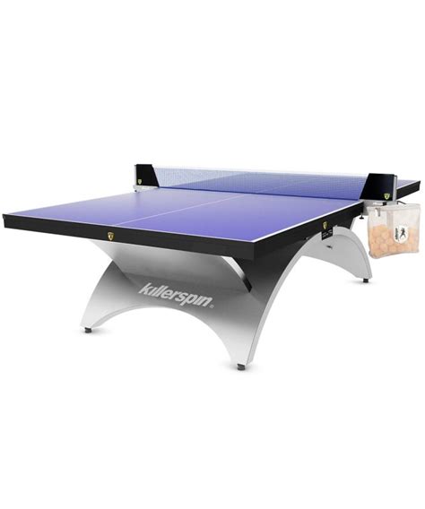 Killerspin Ping Pong Table Revolution Svr Silver Blue 01 Time 2 Shine Bmx