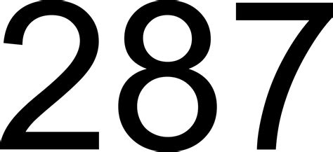 287 — двести восемьдесят семь натуральное нечетное число в ряду