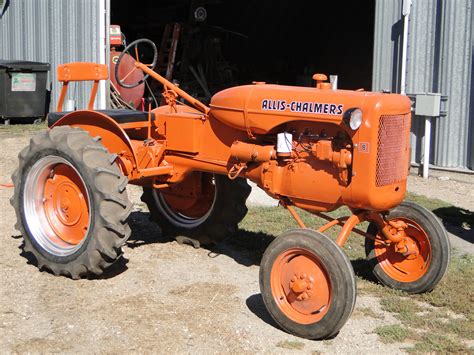 Tractor Story 1948 Allis Chalmers B Antique Tractor Blog