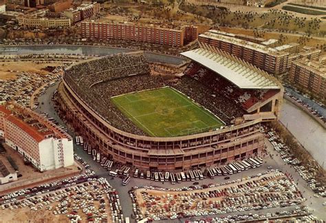 Atletico madrid show off new stadium ahead of opening. Vicente Calderon, Atletico Madrid in the 1970s. | Atletico ...