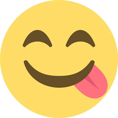 Download Tongue Out Emoji Png Vector Transparent Library Emoji