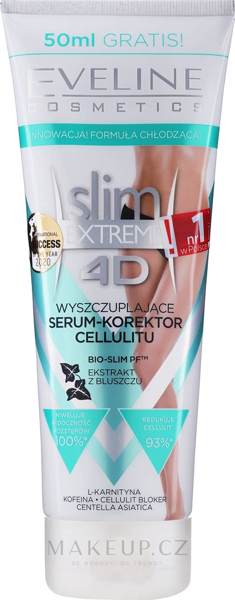 eveline cosmetics slim extreme 4d intenzivní zeštihlijící a zpevňující sérum makeup cz