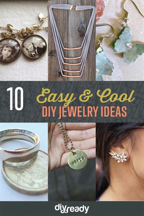 10 Easy And Cool Diy Jewelry Ideas Diy Accesories See More At