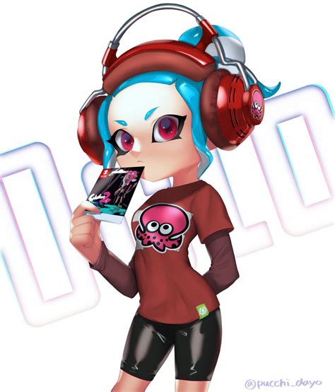 Octoling And Octoling Girl Splatoon And 2 More Drawn By Puchiman