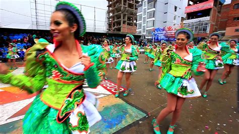 Carnaval De Oruro Caporales Centralistas Traditional Bolivian Dancing