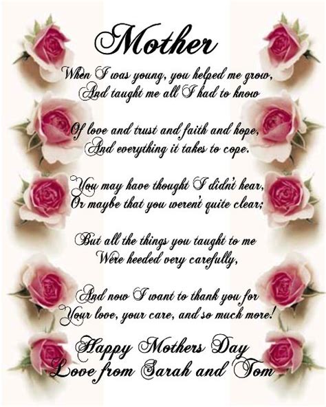 25 Heart Touching Mothers Day Poems 2023