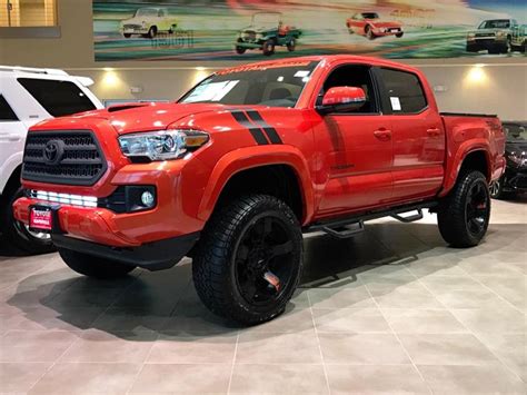 Red Tacoma Toyota Of Naperville Custom Toyota Of Naperville