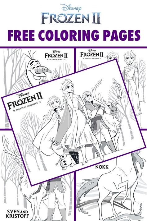 Here is a free frozen printable coloring pages of elsa's ice palace. Free FROZEN 2 Printable Coloring Pages and Activities ...