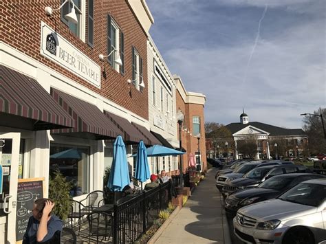 You can get to the mountains in about two hours and to the beach in about three. Downtown Matthews is becoming a destination - Charlotte Agenda