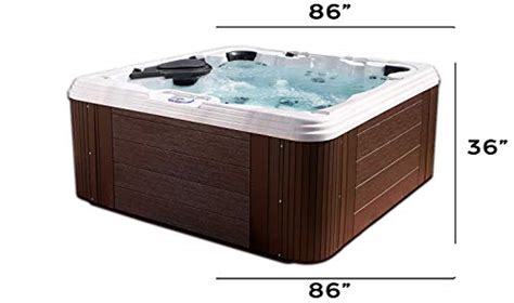 Essential Hot Tubs 60 Jet Omni Hot Tub Seats 6 7 Grey Pricepulse