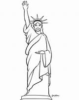Liberty Statue Coloring Cartoon Drawing Tax Lady Easy Printable Template Clipart Directed Stand Ad Service Caricatures Cartoons Clip Library Getcolorings sketch template