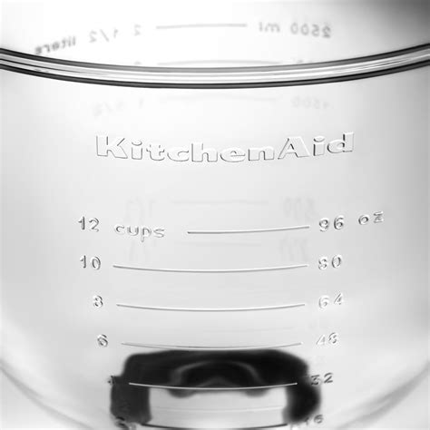 Kitchenaid K5gb 5 Qt Tilt Head Glass Bowl With Measurement Markings