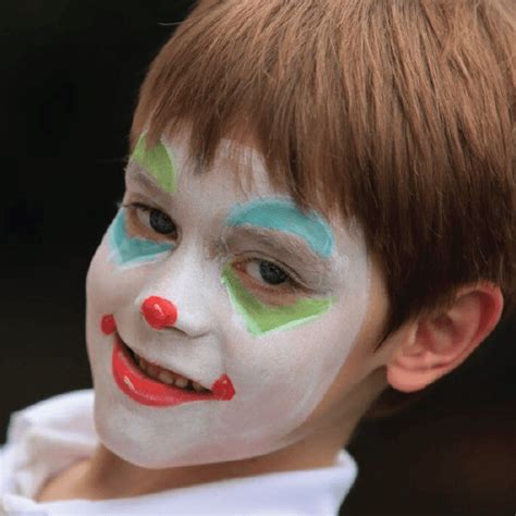 Top 4 Clown Face Paint Tutorials How To Paint A Clown Face Step By St