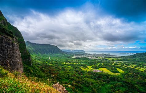 Nu Uanu Pali Lookout Hawaii Nu Uanu Pali Lookout Oahu Flickr
