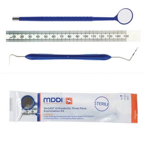 Kit De Instrumentos Para Ortodoncia Si634st 1 Mddi Medi Dent Disposable International