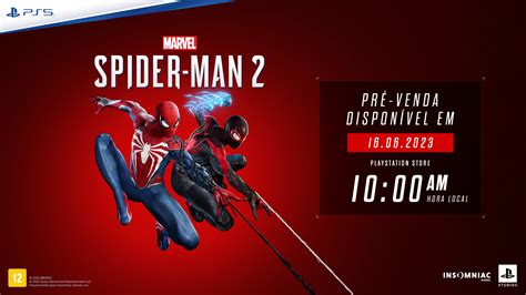 Marvels Spider Man 2 Chega Exclusivamente Ao Ps5 Dia 20 De Outubro