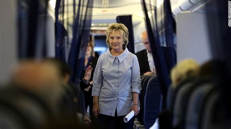 Clinton Press Do Awkward Dance At 30000 Feet