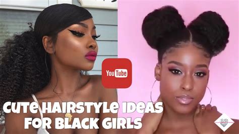 Easy Back To School Hairstyle Tutorial For Black Girls 2018 Youtube