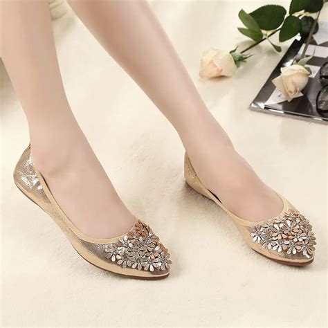 Zheng Pin Jia Ren Egg Roll Shoes T23 New Pointy Rhododendron Flower Shoes Casual Sweet And Slick