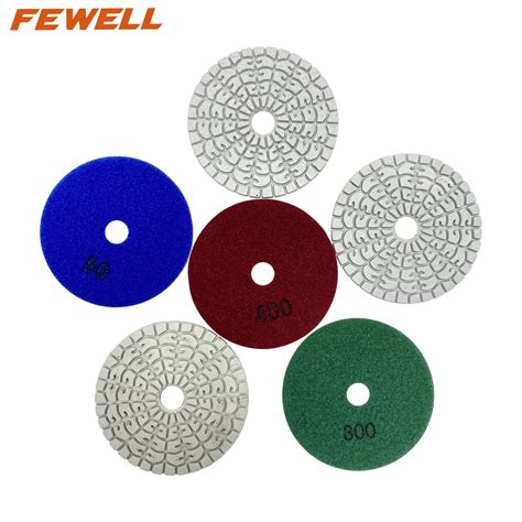 Super Inch Mm Grit Diamond Disc Polishing Pads For Dry Grinding Ceramic Marble Concrete