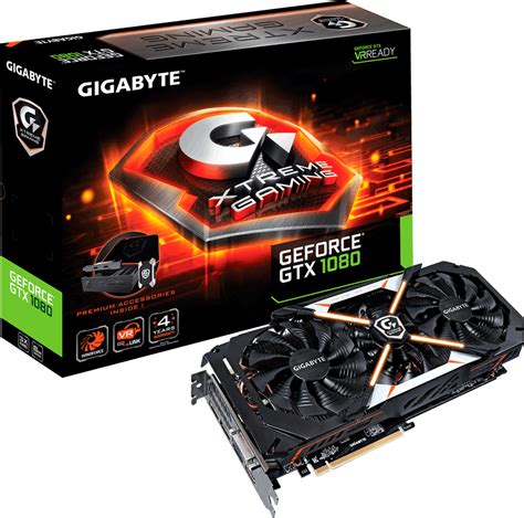 Gigabyte Geforce Gtx 1080 Xtreme Gaming Premium Pack 8gb Rev 10