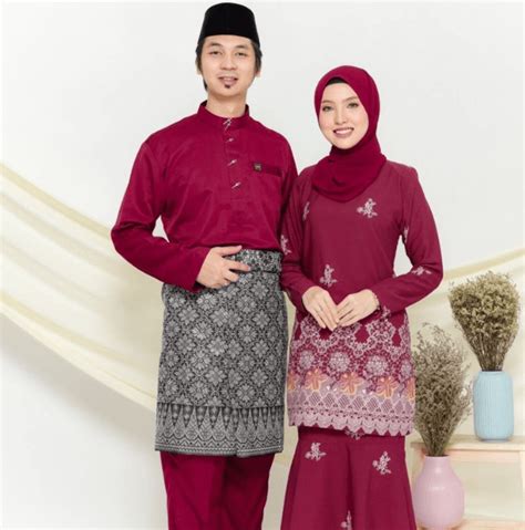 Brunei National Dress Baju Kurung And Baju Cara Melayu
