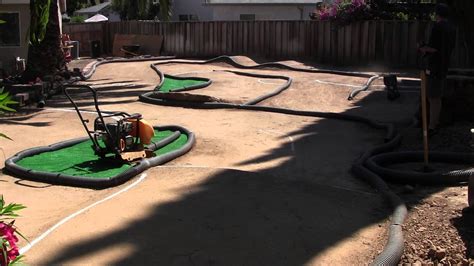 Backyard Rc Track Sc10 With Bad Gear Mesh Youtube