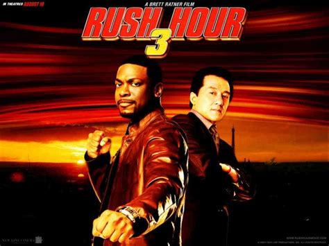 After an attempted assassination on ambassador han, lee and carter head to paris to protect a french woman with knowledge of the triads' secret leaders. Rush Hour 3 with Jackie Chan
