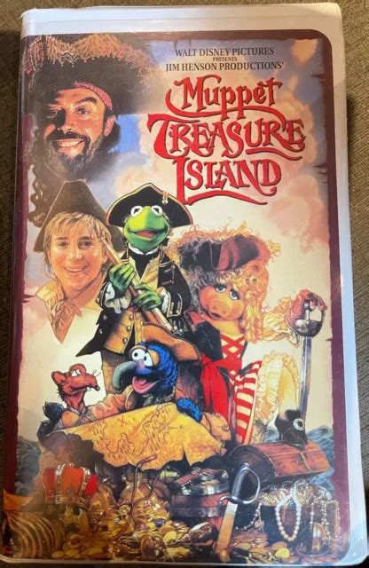 Disneys A Jim Henson Production Muppet Treasure Island 1996 Clamshell