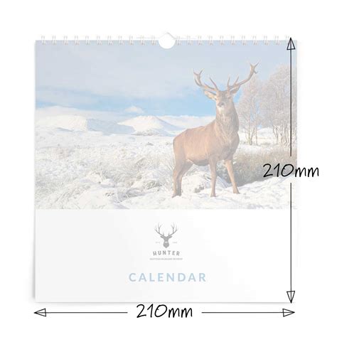 210x210mm Wall Calendars Printing Stressfreeprint