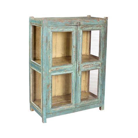 Vintage Painted Display Cabinet on Chairish.com | Painted display cabinet, Display cabinet, Diy ...