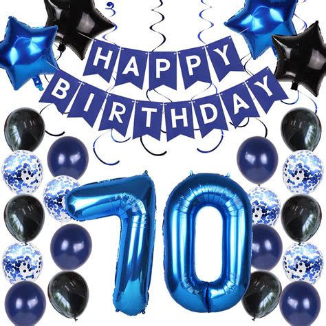 Buy 70th Birthday Decorations 70th Birthday Decorations For Men Happy