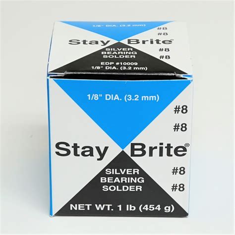 Harris Stay Brite 8 Silver Bearing Solder 1 Mccombs Supply Sb861