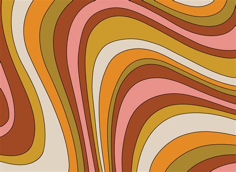 Abstract Swirl Background Vector Pattern Pink Orange Green 20410459