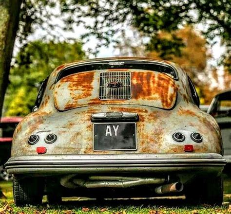 Porsche 356 Rip Rust In Peace Ruggine