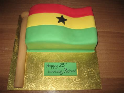 The Great Cake Experience Ghana Flag