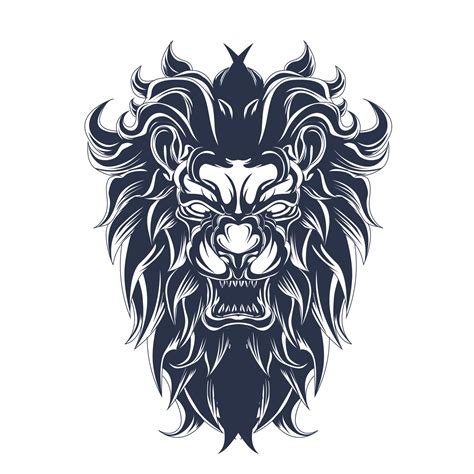 Top 103 Angry Lion Tattoo Design