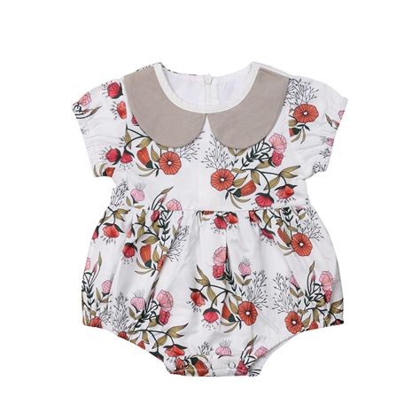 Lacey Floral Romper Trendy Kids Outfits Rompers Cute Rompers