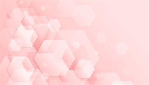 Abstract Geometric Pink Hexagonal Design Background 2792613 Vector Art