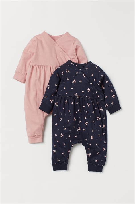Pyjamas Lot De 2 Bleu Foncéfleuri Enfant Handm Fr 1 Baby Boy