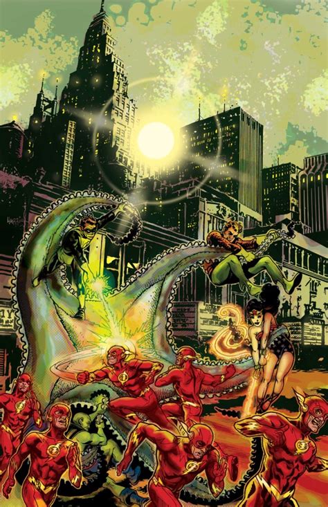 Jim Lees Batmansuperman 18 Flash Variant Cover Revealed Comic Vine