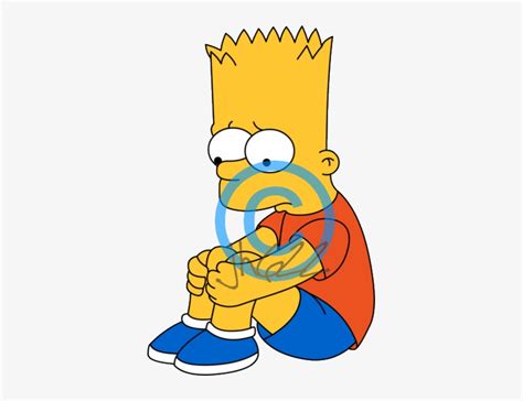 Sad Bart Png Clip Art Transparent Library Sad Bart Simpson Png Free