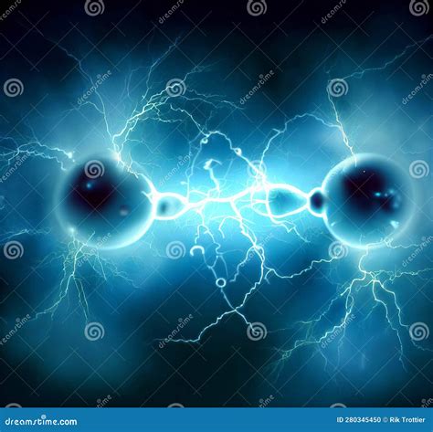 Weak Nuclear Force In Subatomic Particles Abstract Stock Illustration