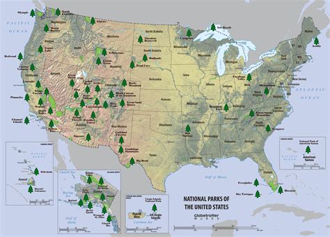 National Park In Usa Map Living Room Design 2020