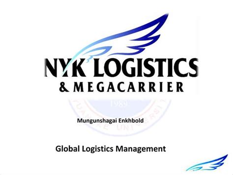 Global Logistics Management Ppt
