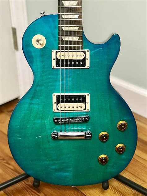 Gibson Les Paul Studio Deluxe Caribbean Night Reverb