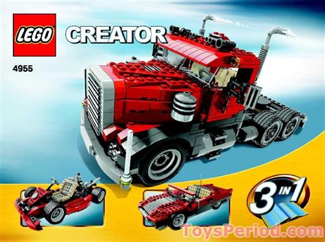 One of the best things about lego bricks is that you can design and build basically anything you can possibly imagine. LEGO 4955 Big Rig Set Parts Inventory and Instructions - LEGO Reference Guide