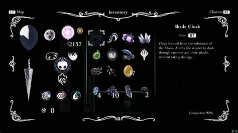 Hollow Knight Game Ui Database